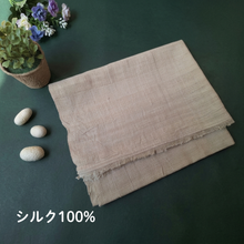 画像をギャラリービューアに読み込む, シルク100%コンパクトバスタオル