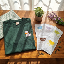 画像をギャラリービューアに読み込む, 【送料無料】 犬に感謝Tシャツ&紅茶お試しセット【ネパール支援】
