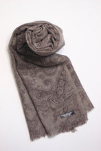画像をギャラリービューアに読み込む, 美しいペイズリー柄カシミヤストール