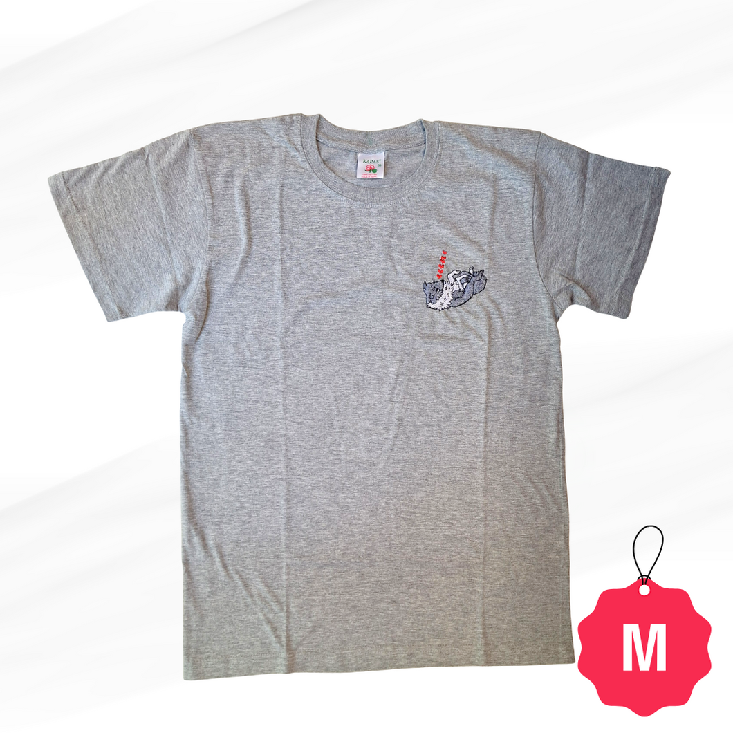 ラブビームわんこ刺繍ＴシャツMサイズ