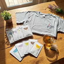 画像をギャラリービューアに読み込む, 【送料無料】 ラブビームTシャツ＆紅茶お試しセット
