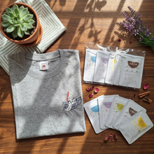 画像をギャラリービューアに読み込む, 【送料無料】 ラブビームTシャツ＆紅茶お試しセット
